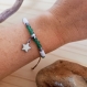 Bracelet élastique ajustable environ 26 cm de long
