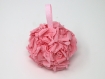 Couronne de roses en papier rose avec boule de roses en option pour un d