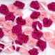 Guirlande de roses faites main en papier cr