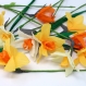 Bouquet de jonquilles - 12 fleurs de printemps fait main en papier pour un cadeau ou d