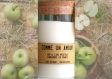 Bougie parfumée pommes vertes - etiquette personnalisable - bougies cire de soja naturelle fabriquées à la main avec personnalisation