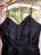 La petite robe noire vintage mousseline soie couturière modisteria barcelona angel camacho