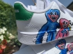 Basket adidas customisée poppy play 