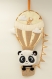 Décoration panda et mongolfière pour chambre de bébé