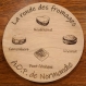 Plateau à fromage tournant - fromage aop de normandie