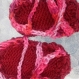  paire de chaussons sandales nu-pieds coton bÉbÉs filles naissance À 1 mois tricot, crochet fait main @ jarakymini