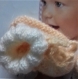 Chaussons bébés prématurées filles  laine layette tricot fait-main @ jarakymini