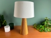 Lampe de table | lampe de chevet en bois de hêtre massif recyclé | luminaire écologique et durable  | stiga