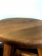 Table d'appoint décorative epsilon support de plante ou tabouret rustique en bois recyclé minimaliste et design