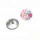 Lot de 5 boutons liberty b exclusif amelie rose taille 10, 12, 14, 18 ou 20 mm