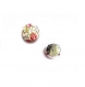 Boutons x 5 liberty eloise x rose taille au choix 
