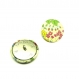 Boutons x 5 liberty field flowers e taille au choix 