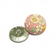 Boutons x5  liberty exclusif june’s meadow rose taille au choix 