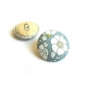 Boutons x 5 liberty june’s meadow f gris taille au choix 