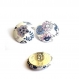 Boutons x 5 liberty mabelle n bleu taille au choix 