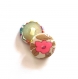Boutons x 5 liberty fluo exclusif betsy berry latte taille au choix 