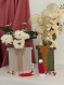Noël cache vases/veilleuses - 2 pièces – paquets cadeaux gris + vert #noel #cachevase #deco #cachepot  #vase #cadeau #photophore #couvrevase #fleurs #plantes #pot #papervase #séjour