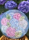 Tableau peinture acrylique fleurs 