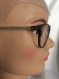 Chanel.vintage ans 70.lunettes monture chanel,couleur marron plastiques  avec métal ,bon état,pour femme