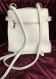 Vintage.sac- sac à dos lancaster,cuir véritable,couleur blanc,occasion très bon état comme neuf,sans odeur 