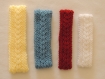 Bandeau accessoire bébé fait main tricot différentes tailles 