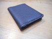 Porte carte plié simple en cuir  pour hommes, petit portefeuille cuir minimaliste, cadeau hommes, maroquinerie pour lui.