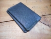 Porte carte plié simple en cuir  pour hommes, petit portefeuille cuir minimaliste, cadeau hommes, maroquinerie pour lui.