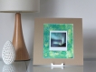 Photographie instax square papier acrylique - thème : aurore boréale #7 // décoration originale