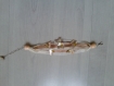 Bracelet nacres sur rubans satin et organza