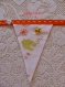 Guirlande de fanions / drapeaux pour chambre de bébé décors nounours