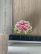 Broche pin’s rose(fleur)