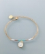 Bracelet lune, bracelet femme gourmette lune plaqué or 24 k, bracelet doré,  , bracelet or, bijoux cadeaux, bijou femme or cadeau de noel