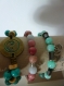 Bracelet yin yang turquoise et coco