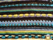 Zaltana: châle, perles précieuses, crochet, laine