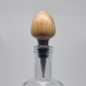 Bouchon de bouteille en bois tourné
