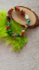 Bracelet perles chips multicolore 