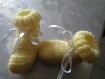 Chaussons laine bébé