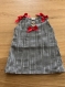 Petite robe en coton vichy 3/6/9 mois