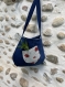 Sac besace coquelicots 