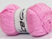 Pelotes de laine micro acrylique  en 100grs couleur rose  soft baby