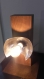 Lampe mélange bois/aluminium