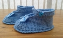 Chaussures fille crochet (6 mois)