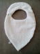 Joli bavoir bandana personnalisable en coton enduit et coton éponge