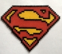 Plaque de décoration superman 