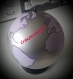 Urne globe terrestre - thème voyage