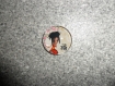 Cabochon rond en verre motif petite fille asiatique 20 mm 