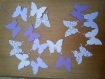Guirlande de papier papillons