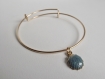 Collection noel 2017 bracelet coquillage bleu