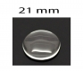 10 cabochons en verre à coller en 21 mm pour la création de vos bijoux