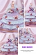 Modèle robe chic et accessoires au crochet pour poupée barbie.pattern, tutoriels anglais en format pdf